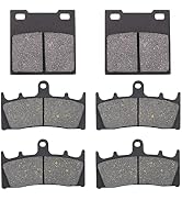 Amazon.com: AHL Front and Rear Brake Pads Set for Suzuki GSX1300 R